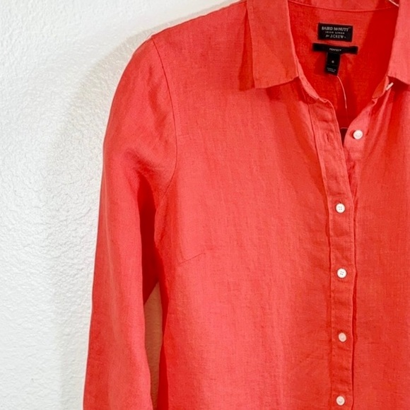 J Crew Baird Mc Nutt Linen Button Down - Picture 4 of 4